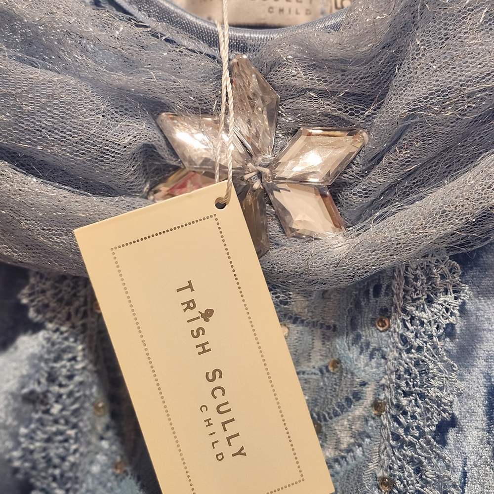 Trish Scully Child Blue Kids Costume